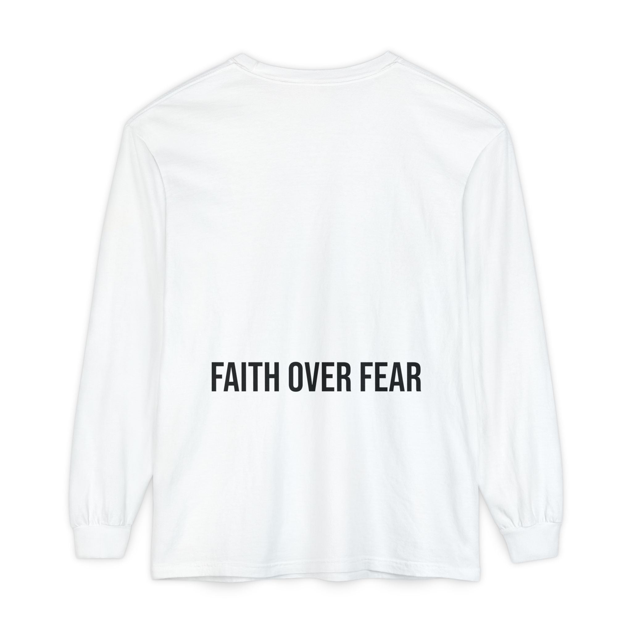 Bless Energy Long Sleeve Tee – Faith Over Fear Edition