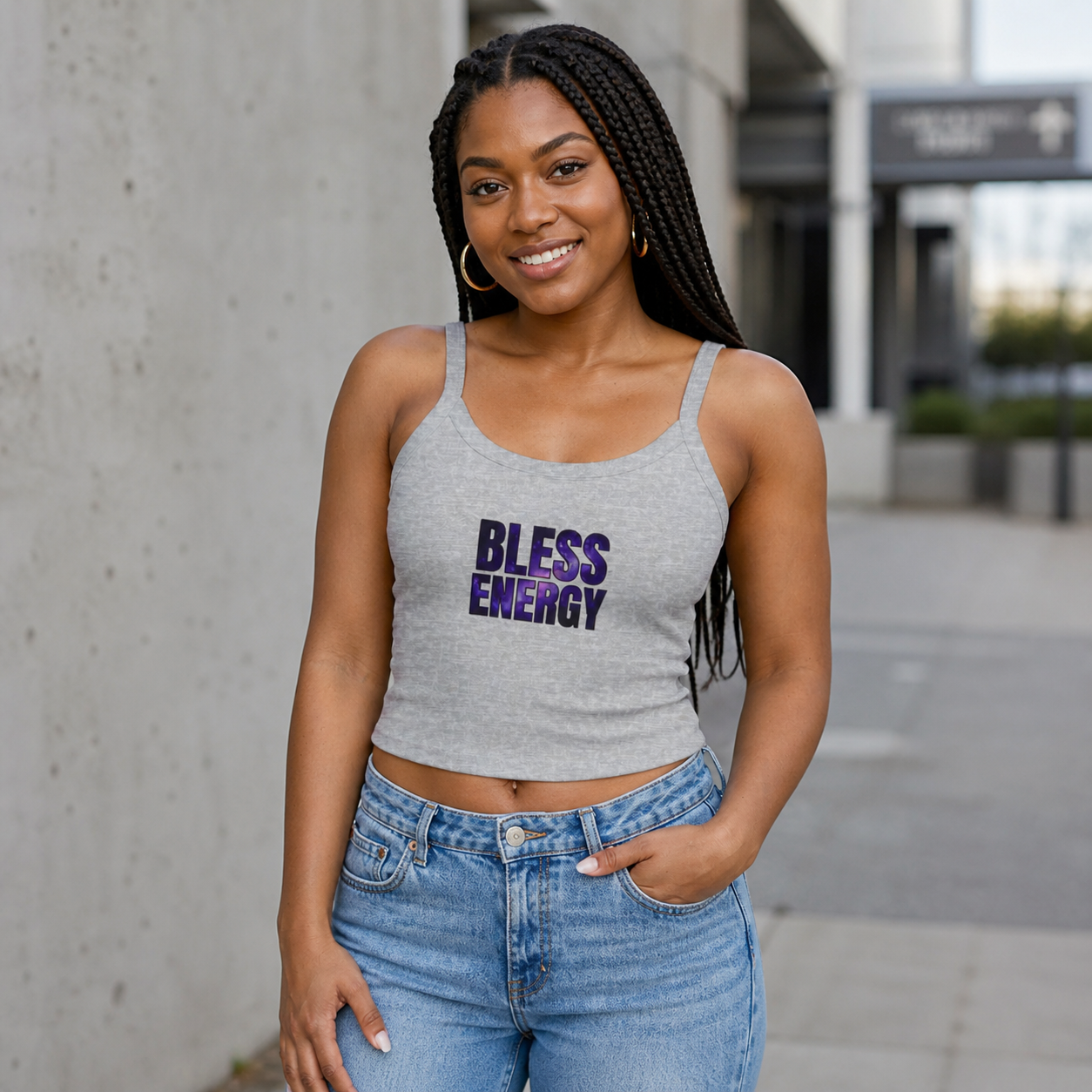 Bless Energy Crop Tank – Essential Energy Edition