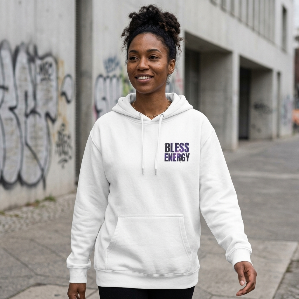 Bless Energy Essential Hoodie – Minimal Signature Edition