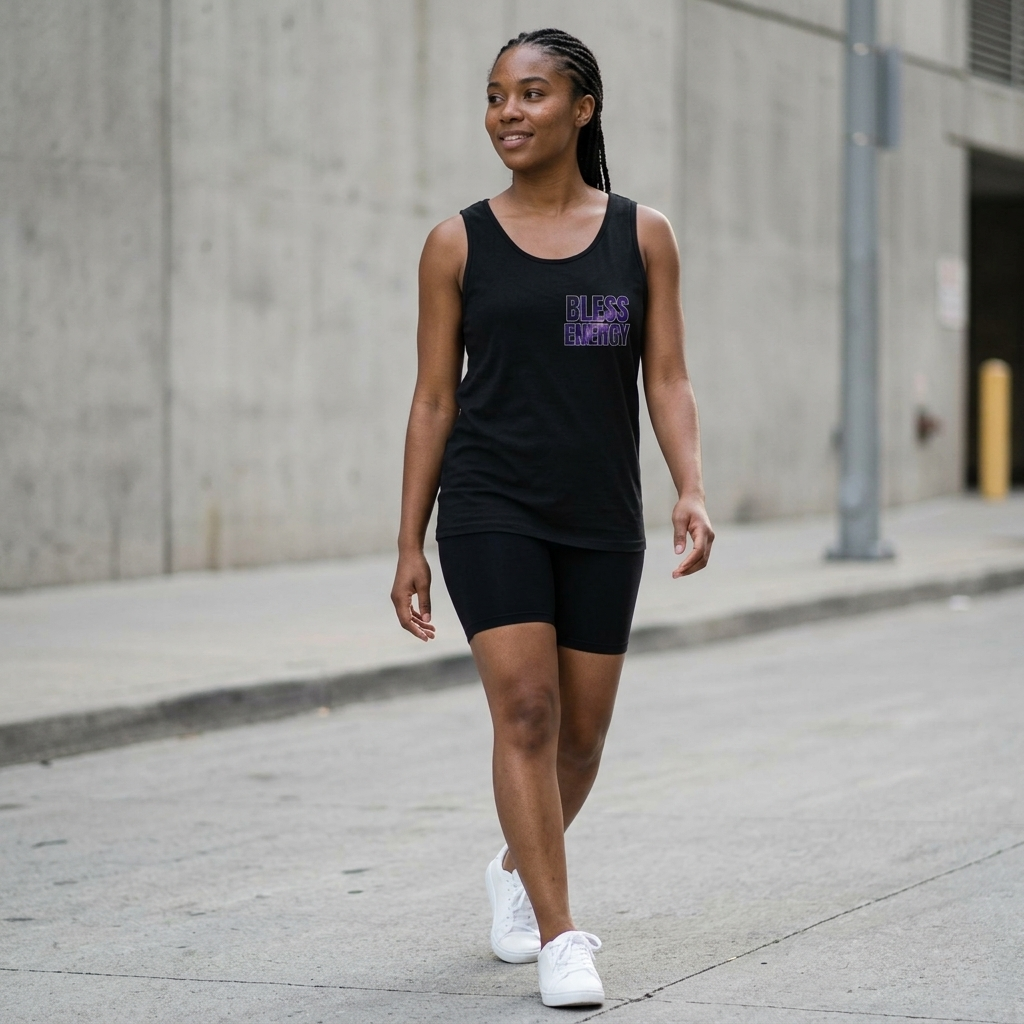 Bless Energy Tank Top – Walk By Faith Edition
